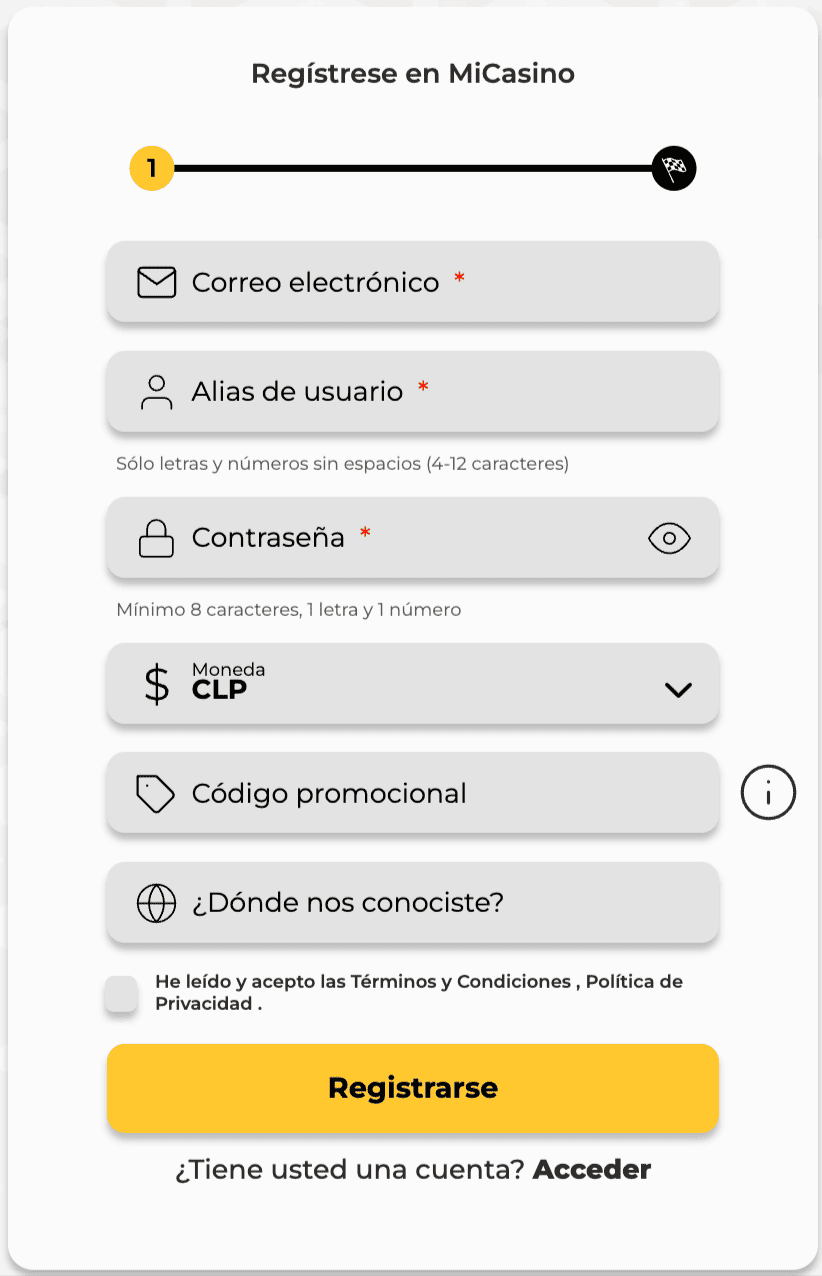 registro mi casino